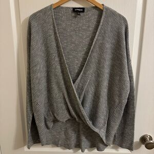 Express Wrap Sweater, size large